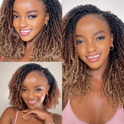 Rembo Yanky Twist Hand Made Crochet Hair 12 inches - Beige Bombshell