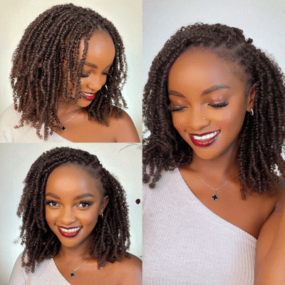 Rembo Yanky Twist Hand Made Crochet Hair 10 inches - Plum