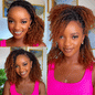 Rembo Yanky Twist Hand Made Crochet Hair 12 inches - Chocolate Brown Ombre