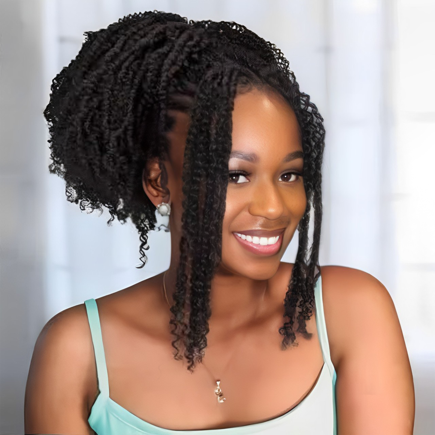 Rembo Yanky Twist Hand Made Crochet Hair 12 inches - Black
