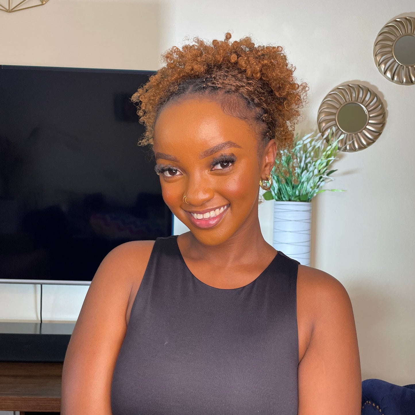 Rembo Yanky Twist Hand Made Crochet Hair 12 inches - Caramel