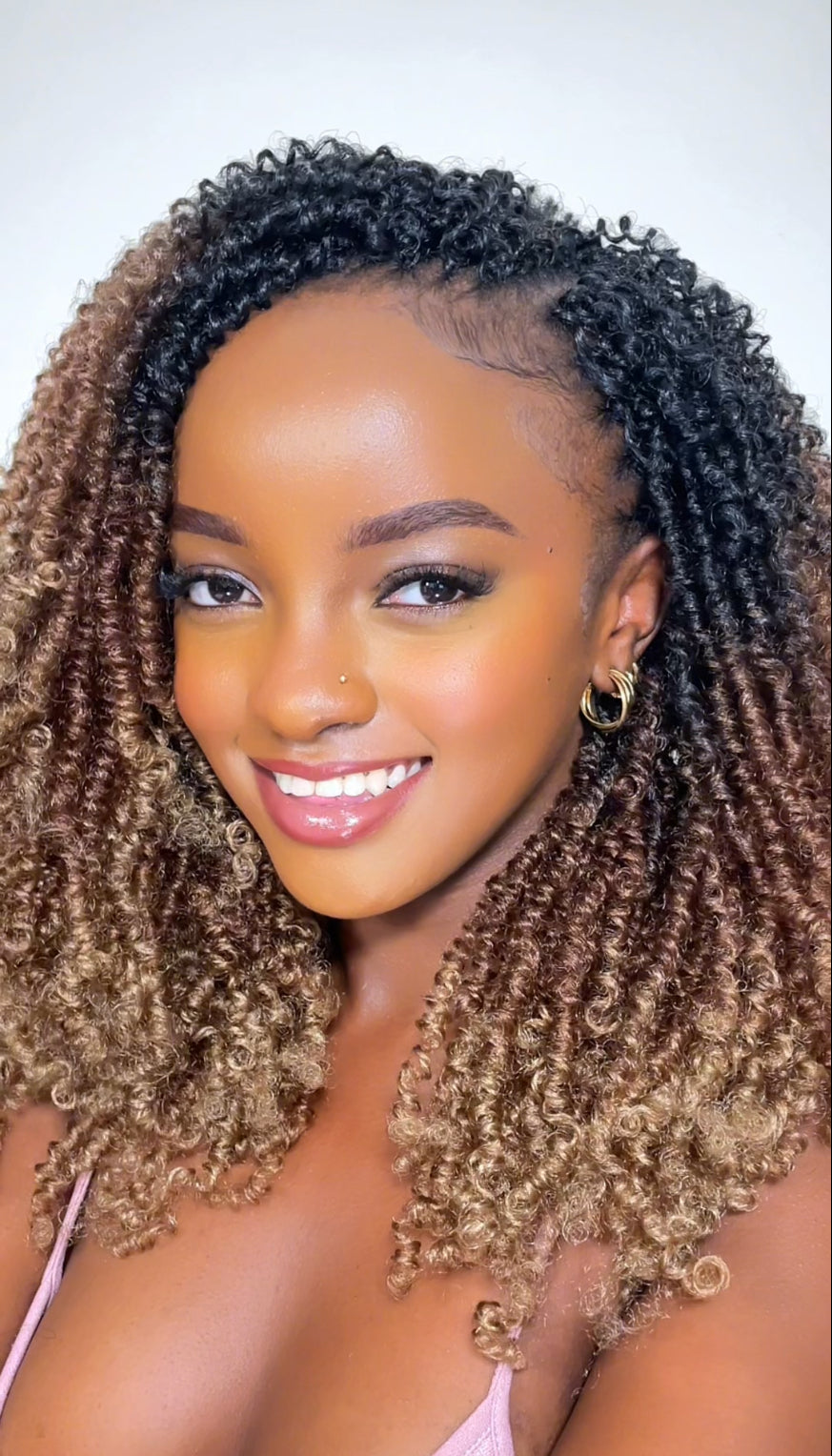 Rembo Yanky Twist Hand Made Crochet Hair 12 inches - Beige Bombshell