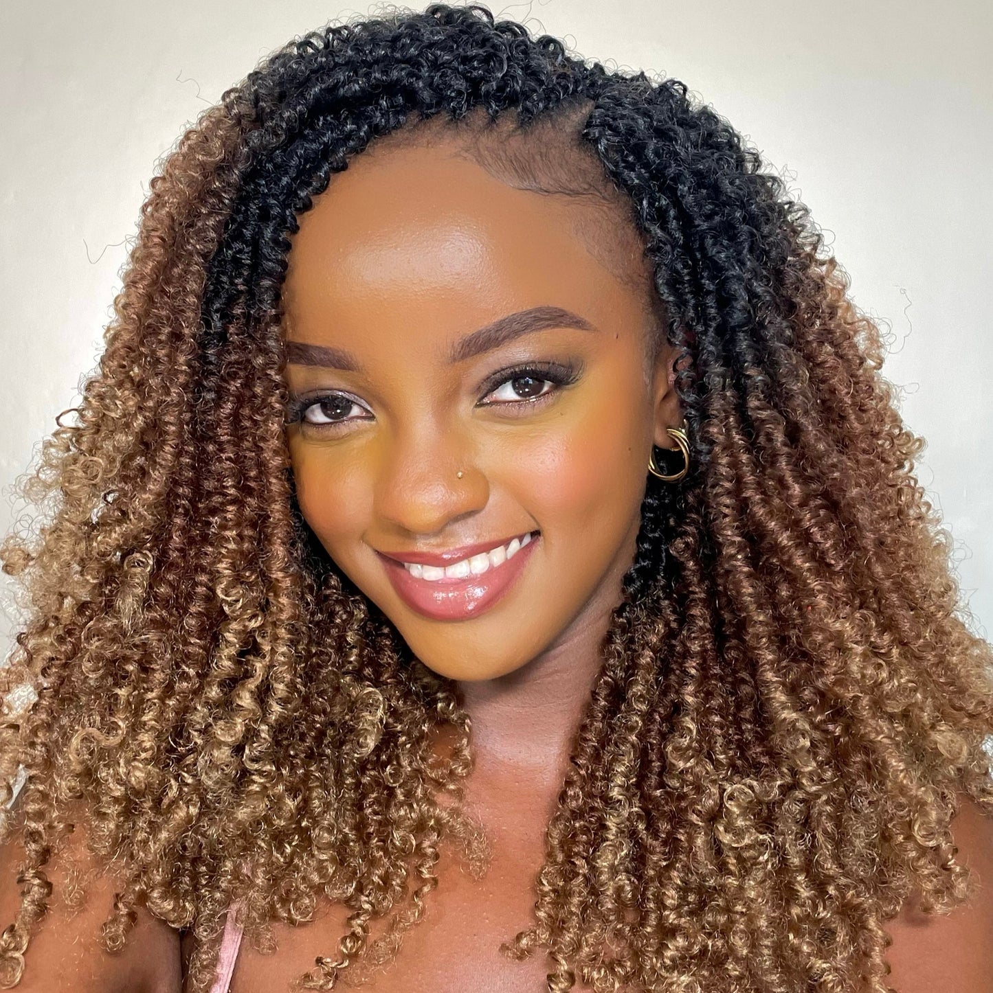Rembo Yanky Twist Hand Made Crochet Hair 12 inches - Beige Bombshell