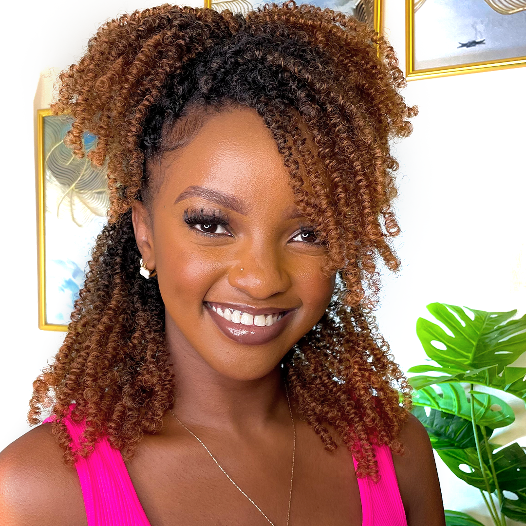 Rembo Yanky Twist Hand Made Crochet Hair 12 inches - Chocolate Brown Ombre
