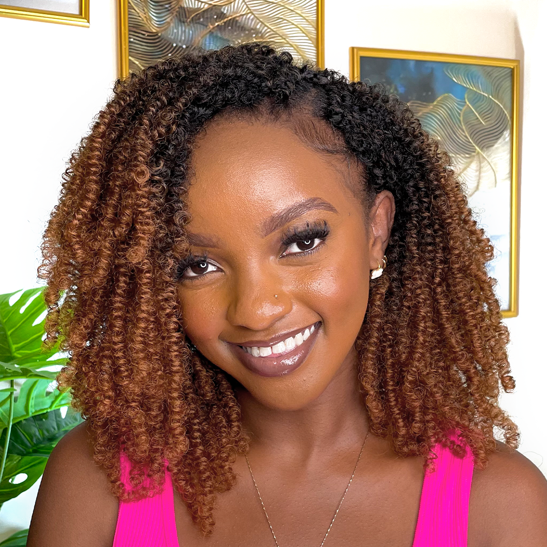 Rembo Yanky Twist Hand Made Crochet Hair 12 inches - Chocolate Brown Ombre